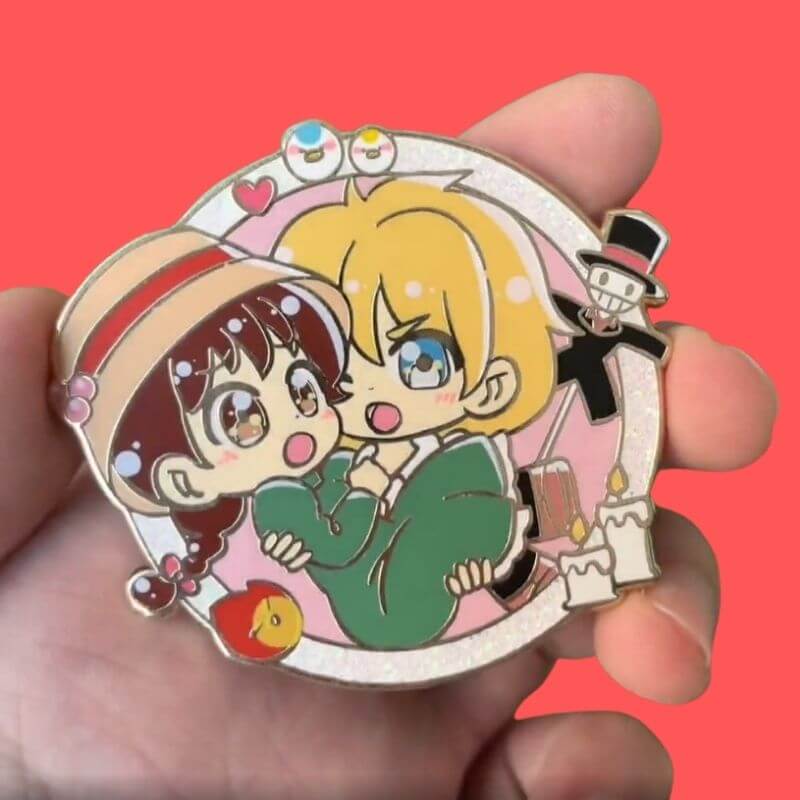 Cute Sophie and Howl Pin Howls Moving Castle Pin