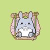 Swinging Totoro Pin